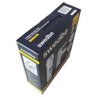 Смеситель для раковины Swedbe Venado Plus K1615S в комплекте с фильтром Аквафор Кристалл Соло хром